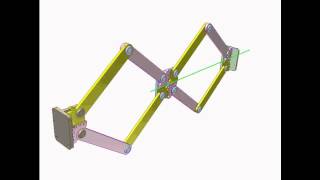 Gear and linkage mechanism 3b [upl. by Fabrin]