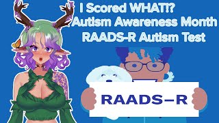 VTuber Takes Autism Test and the Results are SHOCKING to her only really  Autism Awareness Month [upl. by Carvey]