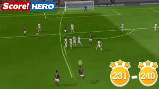 Score Hero  Level 231240  3 Stars [upl. by Petronia]