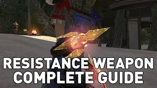 FFXIV  Resistance Weapon COMPLETE Start to Finish Guide [upl. by Chara]