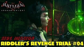 Batman Arkham Knight ★ Side Mission Riddler Revenge Trial 04  Crushonator Walkthrough [upl. by Mroz]