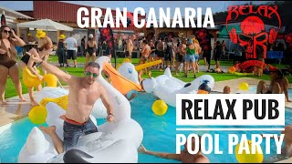 Gran Canaria Pool Party Fiesta Relax Pub Rock Party [upl. by Adnalram]