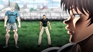 Baki run with Kozue and Humiliates Yanagi and Sikorsky Scene  BAKI 2018 EPISODE 21 ENGLISH SUBBED [upl. by Alleirbag]