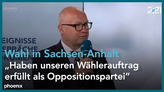 Wahl SachsenAnhalt Oliver Kirchner AfD im Interview am 060621 [upl. by Kellsie]