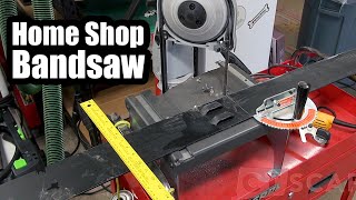 Metal Cutting Band Saw for Home Shop  Swag Offroad Bandsaw Stand [upl. by On]