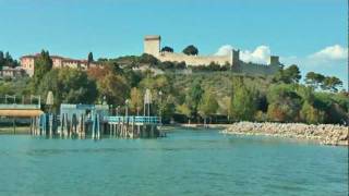 Italy Umbria Castiglione del Lago Lake Trasimeno Trasimenomeer [upl. by Anirok]