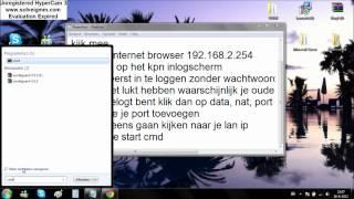 Hoe moet je je port forwarden met de kpn experia box Dutch HD [upl. by Ettenor]