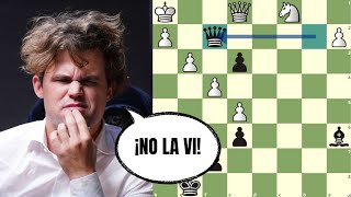 ¡EL MEJOR DEL MUNDO NO VE MATE EN 2 🤯 Safranek vs Carlsen Late Titled Tuesday 2024 [upl. by Blackmun]