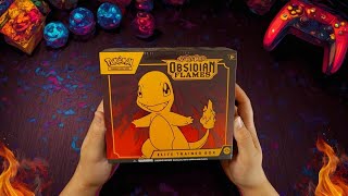 Opening Obsidian Flames Elite Trainer Box ETB [upl. by Arimat]