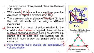 Engineering MaterialsChapter5Dislocations and Plasticity in Metals 4 [upl. by Critchfield]