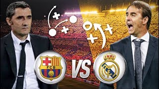 Barcelona vs Real Madrid La Liga 2018 El Clasico  TACTICAL PREVIEW [upl. by Eeleak]