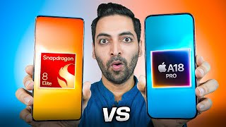 Snapdragon 8 Elite vs A18 Pro SHOCKING Benchmark Results 💥 [upl. by Eenel]