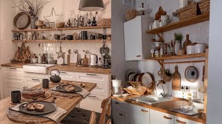 Kitchen Set Kitchen Organization Ideas Elegant Cottage kitchen decoration Vintage Rustic [upl. by Datha816]