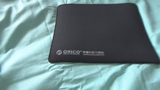 ORICO Rubber Mouse Pad Unboxing and Test [upl. by Boykins894]