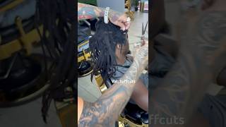 locstyles locs dreads locsatlanta wicks bonks [upl. by Adnoek]