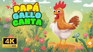 Papá GALLO CANTA  canciones infantiles arkoiris [upl. by Rhea326]