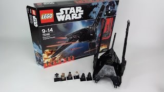 LEGO Star Wars Rogue One Set 75156 Krennics Imperial Shuttle Unboxing amp Review deutsch [upl. by Nho]