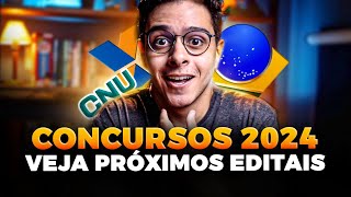 🔥 AGORA VAI MAIORES CONCURSOS PÚBLICOS DE 2024 [upl. by Celeste]