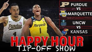 College Basketball Picks and Predictions Today  Purdue vs Marquette  Happy Hour TipOff 1119 [upl. by Letsirc]