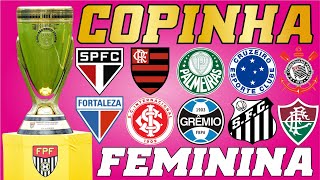 COPA SÃO PAULO FEMININA 2024  CONFIRA OS PARTICIPANTES [upl. by Edyth502]