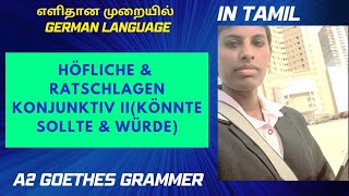 A2 German grammer how to give tips Ratschläge geben  Ratschlag geben [upl. by Lynde]