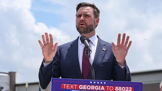 Trumps VP pick JD Vance campaigns in Valdosta Georgia  Full remarks [upl. by Dyun]