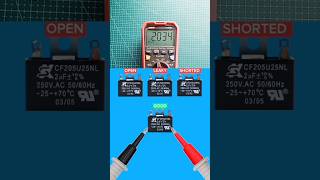 How to check capacitor is working or not  capacitor check multimeter  capacitor checking [upl. by Calmas441]