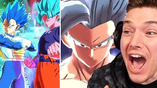 NEW LF Transforming Beast Gohan amp LF SSBKKSSBE Goku amp Vegeta Reveal REACTION on Dragon Ball Legends [upl. by Schulein]