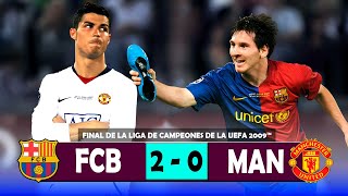 Lionel Messi y en una ÉPICA FINAL Calla a Cristiano Ronaldo con un GOL INOLVIDABLE [upl. by Ayiotal]