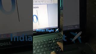 How to make flight Indian jet ✈️✈️ ms indianarmy flight shorts shortvideo trending [upl. by Neelyar]