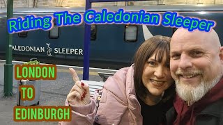 Riding The Caledonian Sleeper  London Euston to Edinburgh Waverley [upl. by Veleda]