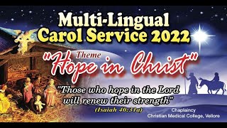 MULTILINGUAL CAROL SERVICE 2022 [upl. by Yelkreb]