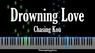 Drowning Love 溺れるナイフ  Chasing Kou  Piano Tutorial [upl. by Ky]