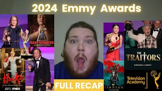 2024 Emmy Awards  FULL RECAP Still processing those SHOCKING wins and upsets [upl. by Winograd957]