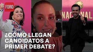 Primer debate presidencial ¿Cómo llegan los candidatos  Agenda Pública [upl. by Pevzner209]