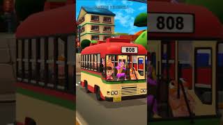 Roda Pada Bus Berputar Putar Shorts 🚌🚌 Lagu Anak Indonesia [upl. by Nymrak]