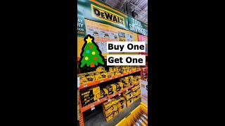 🎄 All DeWalt Christmas Buy One Get One Tool Deals [upl. by Lledyr661]