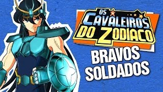 CÓLERA DO DRAGÃO  Cavaleiros dos Zodíaco Bravos Soldados [upl. by Lyssa]