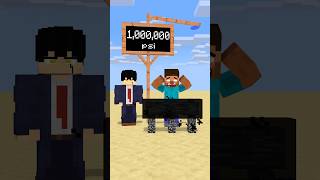 HELP Herobrine To Power Up Break Heavier And Heavier Bedrock friendship shorts trending anime [upl. by Randolf152]