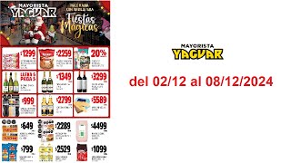 Ofertas Yaguar  del 021224 al 081224 [upl. by Yrram]