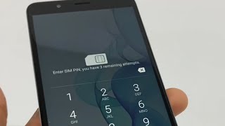 How to unlock SIM card Locked by pin code [upl. by Enaillil]