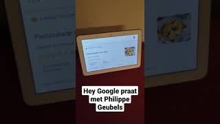 Philippe Geubels is nu ook Google Assistent in Vlaanderen [upl. by Katharyn]