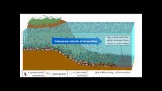 Observe how sediments are deposited [upl. by Annaeiluj]