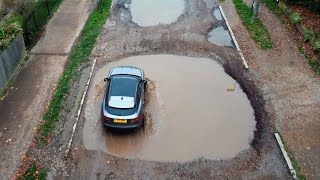 Beckenham Potholes  London  DJI Mini 2 SE  Westgate Road Pot Holes [upl. by Ike]