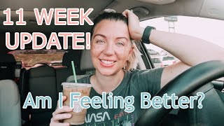 11 WEEKS PREGNANT  PREGNANCY SYMPTOMS  WEEK BY WEEK PREGNANCY UPDATE [upl. by Shih178]