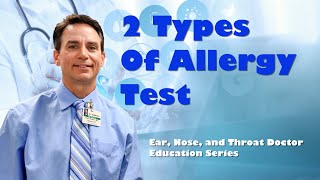 Two Types of Allergy Tests  Skin and RAST [upl. by Maxy]