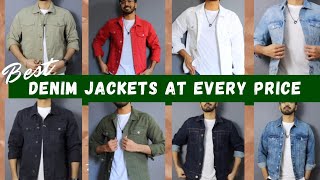 Best Denim Jacket Haul for men All colors Zara HampM Jack amp Jones LP Jeans Highlander [upl. by Oicatsana]