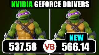 NVIDIA drivers 53758 vs 56614  Fortnite Valorant Overwatch Hunt Showdown  Best driver 2024 [upl. by Evad121]