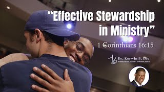 2024 09 18 Bible Study “Effective Stewardship in Ministry” [upl. by Avot]