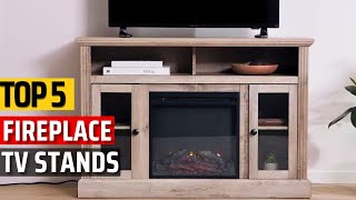 Top 5 Best Electric Fireplace TV Stands ✅ Heat up Your Entertainment This Best Fireplace Tv Stand✅ [upl. by Aneeram383]